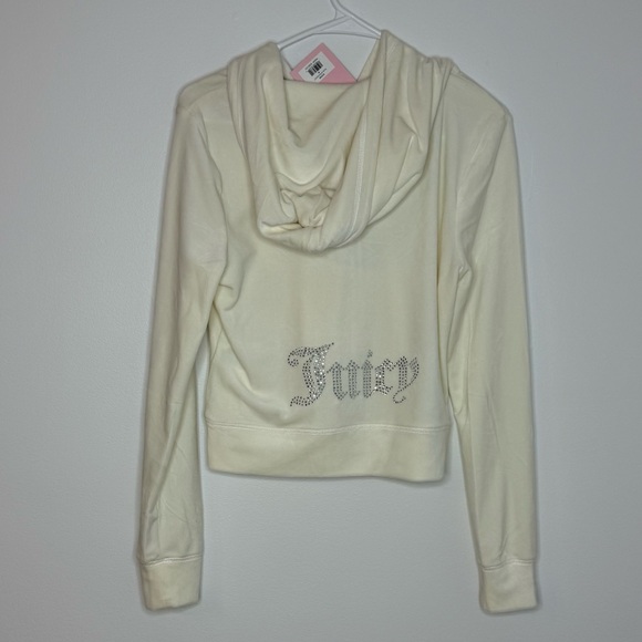 Juicy Couture Oster Cream Zip-Up Jacket - Picture 2 of 8